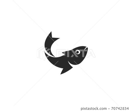 Fish logo template 70742834