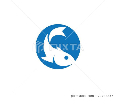 Fish logo template 70742837