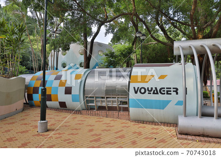 23 Sept 2020 colorful playground on yard in the king park, hong kong 23 Sept 2020 colorful playground on yard in the king park, hong kong 70743018