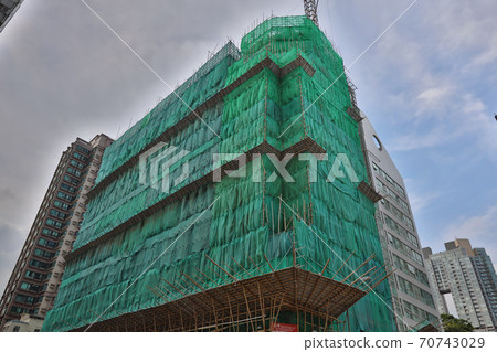 23 Sept 2020 Investors and contractors on construction site at Hung Hom 23 Sept 2020 Investors and contractors on construction site at Hung Hom 70743029