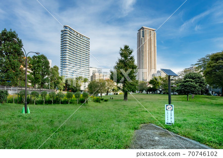 東京都港區的東京都青山公園 東京都港區的東京都青山公園 70746102