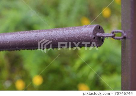 Rainy season city landscape 056 70746744