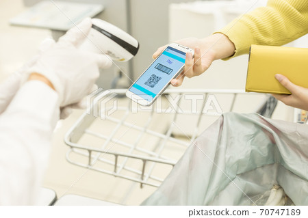 超市結算快速付款 70747189