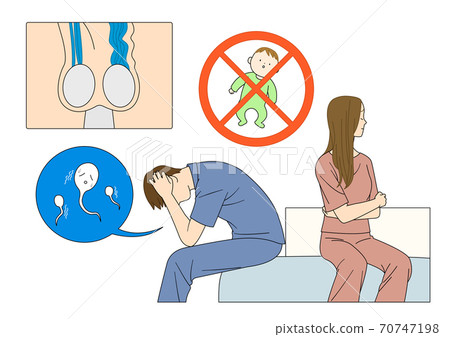 Symptoms and illness male cartoon illustration 008 Symptoms and illness male cartoon illustration 008 70747198