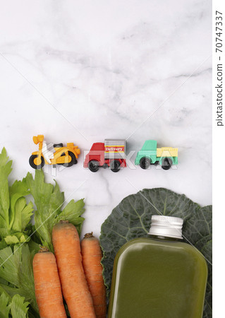 Balanced diet nutrition, healthy eating concept. apple, carrot, red beet, prune 203 70747337
