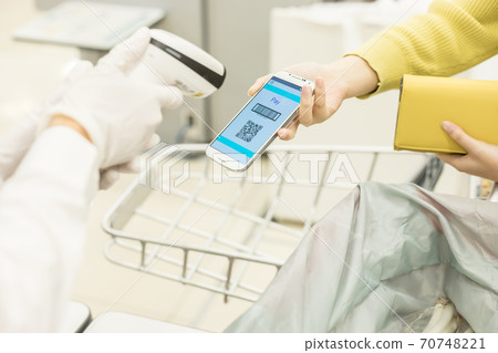 超市結算快速付款 70748221