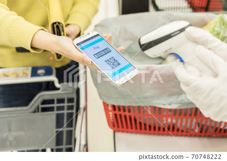超市結算快速付款 70748222