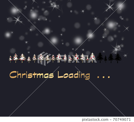 Loading Christmas or 2021 New Year design. 70749071
