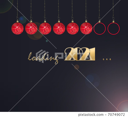 Loading 2021 New Year background 70749072
