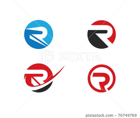 R Letter Logo Business Template - Stock Illustration [70749769] - PIXTA