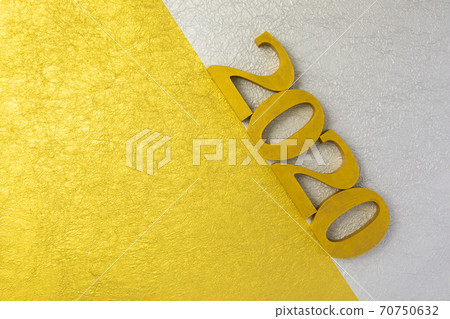 2020 background material gold and silver 70750632
