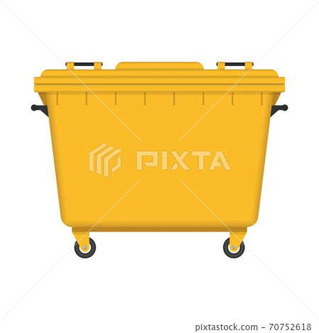 Dumpster vector illustration isolated on white background 70752618