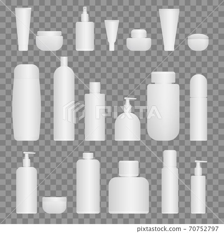 Cosmetic product bottle vector illustration 70752797