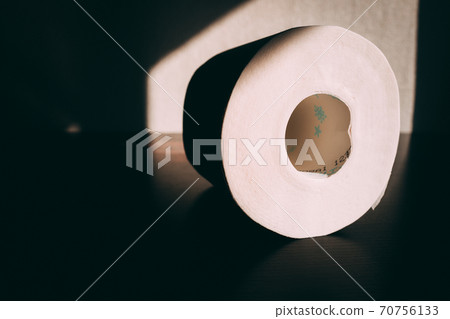 Toilet paper roll side Toilet paper roll side 70756133