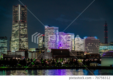 [神奈川縣]夜Minato Mirai 70756312