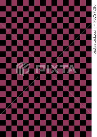 Japanese pattern. Checkered pattern, plaid, square, checkered pattern 70757286