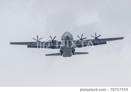 Lockheed Martin C-130J over Yokota Air Base Lockheed Martin C-130J over Yokota Air Base 70757359