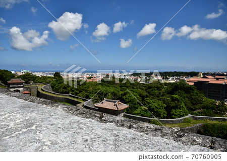 沖繩縣首里城的景色 70760905