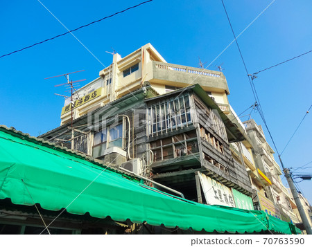 重建前位於開南本都附近的那霸市區景觀市區(包括那霸的農產品市場在內的凱南區) 重建前位於開南本都附近的那霸市區景觀市區(包括那霸的農產品市場在內的凱南區) 70763590