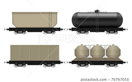 train oil tank clipart