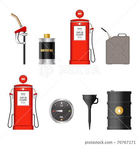 Fuel equipment vector illustration isolated on white background 70767171