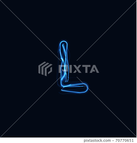 Lightning Realistic letter L , bright gloving logo, electric energy glow style symbol, blue tesla plasma type sign. Thunderbolt vector illustration, typography design Lightning Realistic letter L , bright gloving logo, electric energy glow style symbol, blue tesla plasma type sign. Thunderbolt vector illustration, typography design 70770651