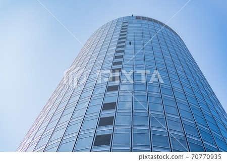 Architecture details Modern Building Glass facade Business background 70770935