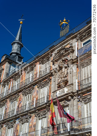 The Plaza Mayor or Main Square of Madrid 70772436