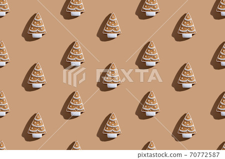 christmas tree pattern homemade cookies bakery christmas tree pattern homemade cookies bakery 70772587
