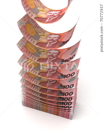 Flying New Zealand Dollar Flying New Zealand Dollar 70772937