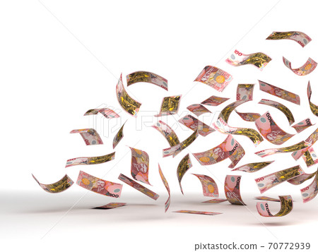 Flying New Zealand Dollar Flying New Zealand Dollar 70772939