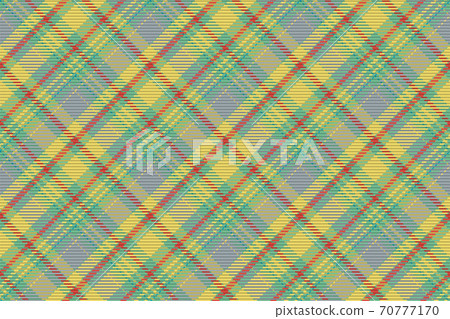Seamless pattern of scottish tartan plaid. Repeatable background with check fabric texture. Vector backdrop striped textile print. 70777170