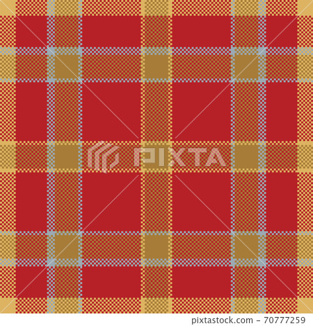 Pixel background vector design. Modern seamless pattern plaid. Square texture fabric. Tartan scottish textile. Beauty color madras ornament. Pixel background vector design. Modern seamless pattern plaid. Square texture fabric. Tartan scottish textile. Beauty color madras ornament. 70777259