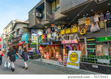 東京原宿竹下通周圍的風景 東京原宿竹下通周圍的風景 70778481