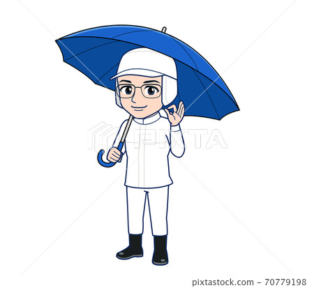 傘 下雨 雨 70779198