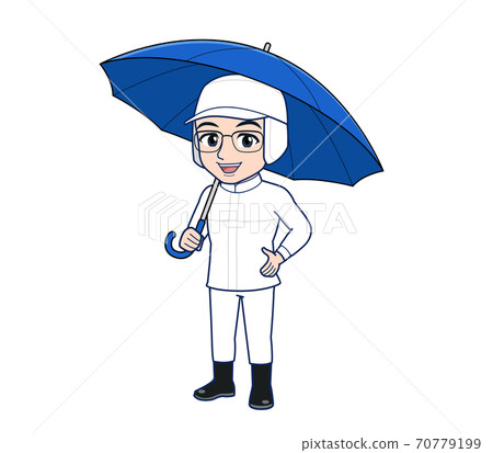 傘 下雨 雨 70779199