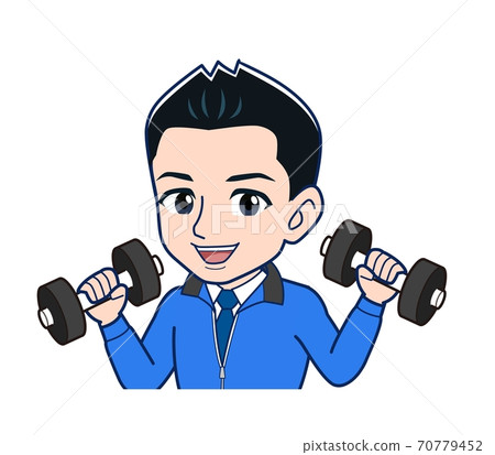 槓鈴 鍛煉肌肉 肌肉練習 70779452