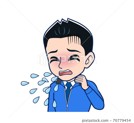 寒冷 男人 男性 70779454