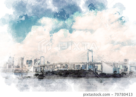 Daytime Rainbow Bridge Daytime Rainbow Bridge 70780413