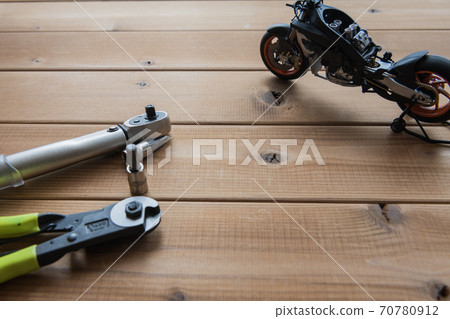Bike maintenance image material Bike maintenance image material 70780912