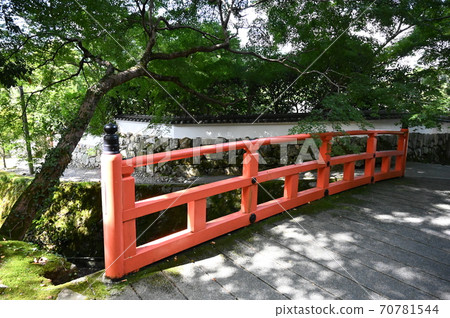 京都大原山泉院門前通明美橋和嘉湖橋 京都大原山泉院門前通明美橋和嘉湖橋 70781544