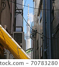 View of Sky Tree from downtown Asakusa 70783280