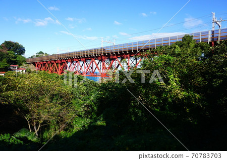Nefu河上的白河川大橋 Nefu河上的白河川大橋 70783703