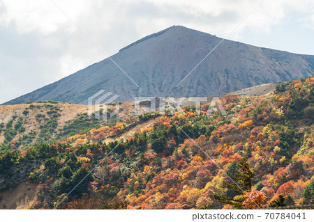 Autumn Bandai-Azuma Skyline Scenery Autumn Leaves Fukushima City, Fukushima Prefecture 70784041