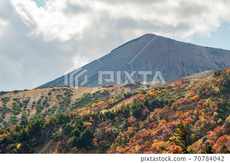 Autumn Bandai-Azuma Skyline Scenery Autumn Leaves Fukushima City, Fukushima Prefecture Autumn Bandai-Azuma Skyline Scenery Autumn Leaves Fukushima City, Fukushima Prefecture 70784042