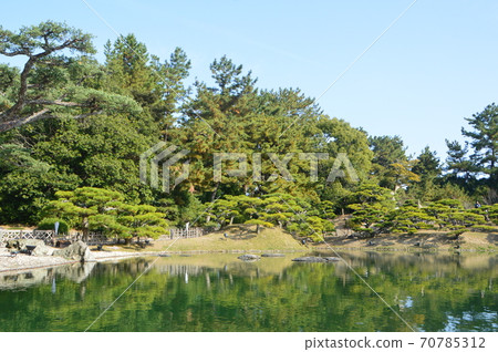 Kojima's pine tree, South Lake (Ritsurin Garden / Takamatsu City, Kagawa Prefecture) Kojima's pine tree, South Lake (Ritsurin Garden / Takamatsu City, Kagawa Prefecture) 70785312