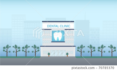 Dental clinic building Dental clinic building 70785370