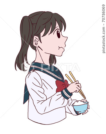 初中女孩餐 70786069