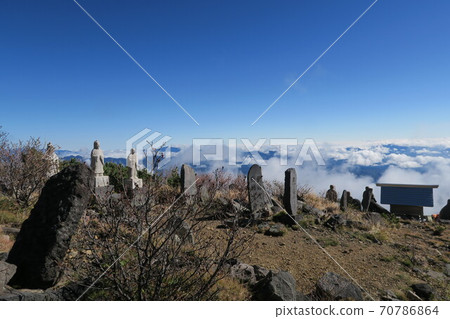 Awagatake Reijinba at the 8th station of Mt. Ontake 70786864