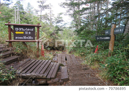 Ontake climbing trail Ontake climbing trail 70786895